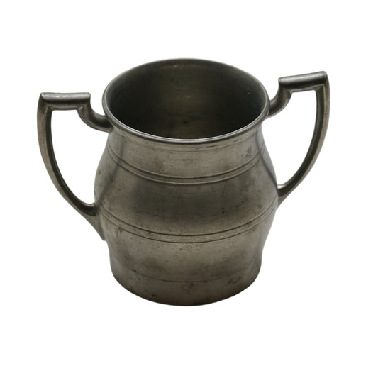 Vintage Pilgrim Solid Pewter Sugar Bowl 936 – Elegant Tableware Classic!
