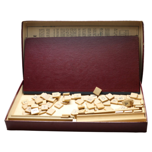 Rare Vintage 1949 Scrabble Board Game – A Piece of History!