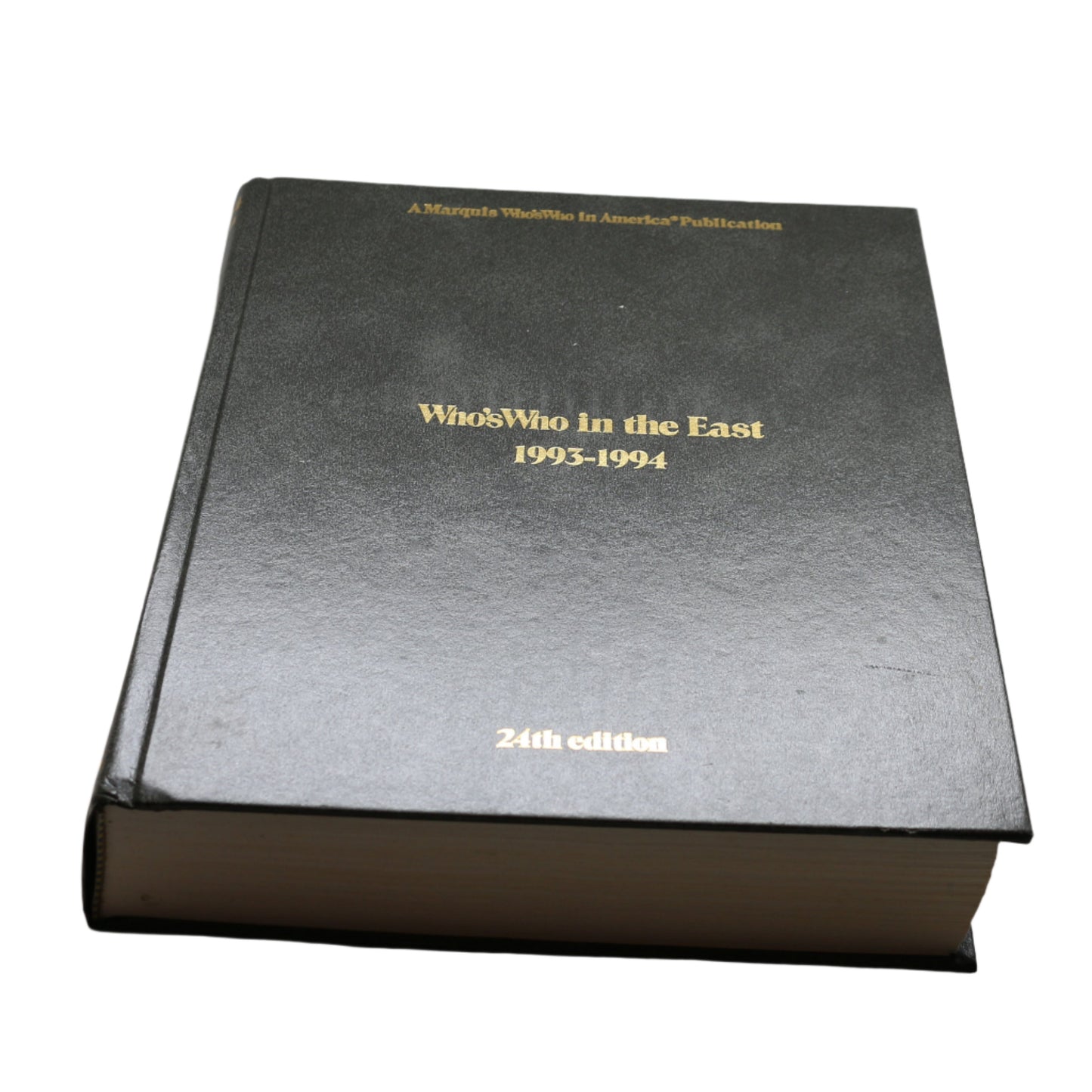"Who's Who in the East" 1993-1994, 24th Edition – A Marquis Who's Who Publication